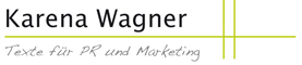 Logo Karena Wagner - Texte fr PR und Marketing